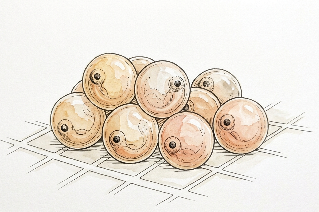 Eyed eggs